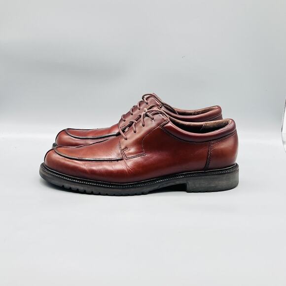 Cole Haan Shoes Mens 11 Brown Leather Country Moc Toe Lace Up Casual Vintage main image 8